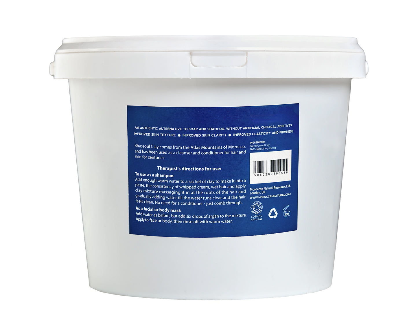 Natural Rhassoul Clay - 2.5 kg